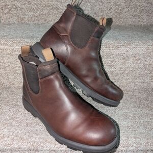 UGG Men's Dark Brown Hilmont Chelsea Boots